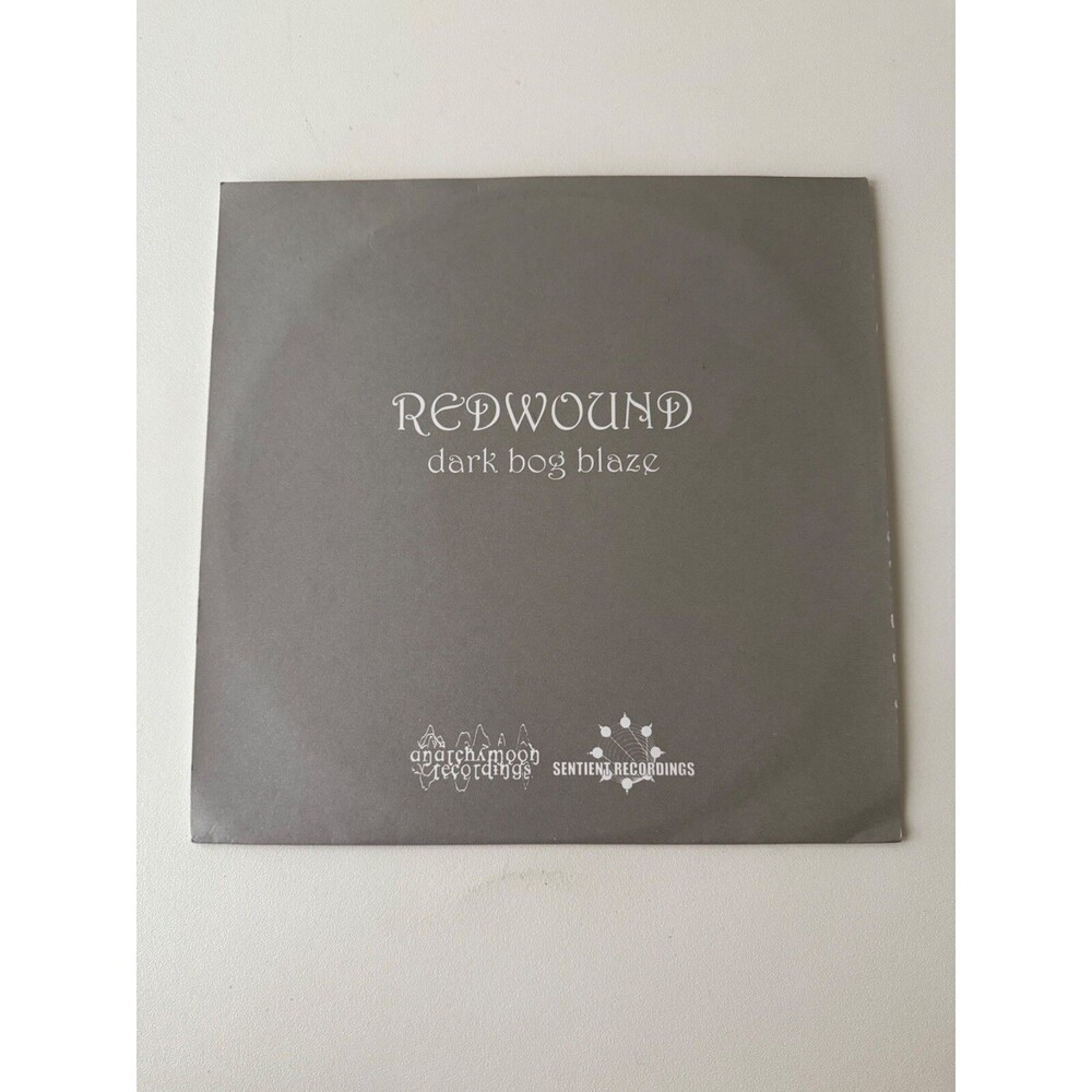 Redwound Dark Bog Blaze EP Sentient Recordings Anarchymoon Etched + Insert VG+